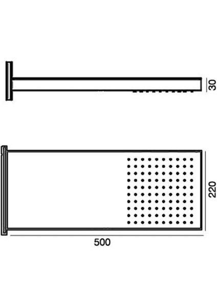 Şık Altın Renkli Yağmur Duş Başlığı, Ankastre Panel Tepe Modeli modelleri
