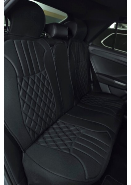 Volvo S40 2000 - 2004 Trobus Elegance Ortopedik Araç Koltuk Minderi 5'li Set, Hava Yastığı Uyumlu Siyah Mavi fiyatları