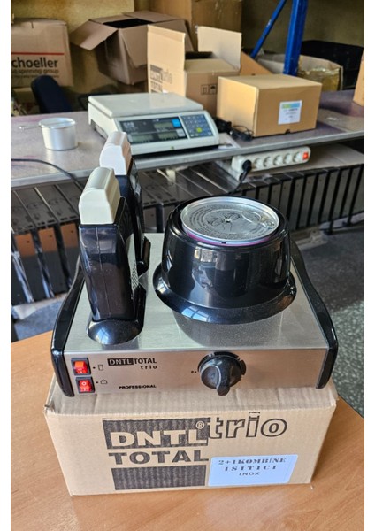 Dntltotal Inox Serisi 2+1 Ağda Makinesi