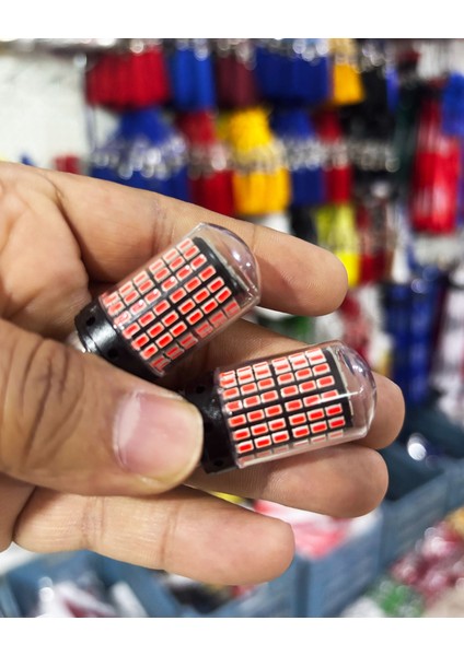 Oto 144LED Ampul 2'li Set, 93M 12V Tek Duy, Fren, Park, Sinyal Ampulleri fiyatları