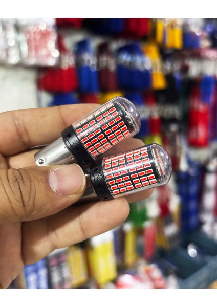 Oto 144LED Ampul 2'li Set, 93M 12V Tek Duy, Fren, Park, Sinyal Ampulleri modelleri