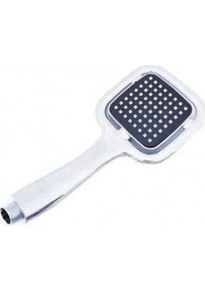 Uzun Ömürlü Tek Fonksiyonlu Plastik ve Krom Kaplamalı Duş Başlığı