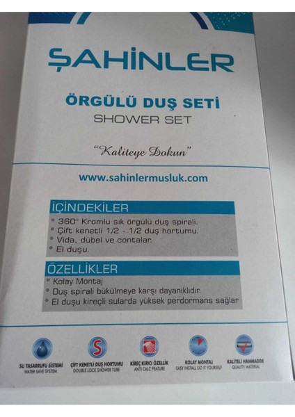 Konforlu ve Şık Duş Başlığı Seti, Dayanıklı Hortum ve Pratik Bağlantı ile modelleri