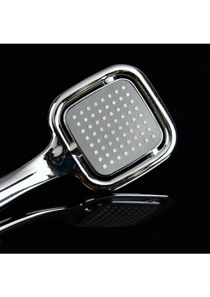 Siyah Kare Banyo Duş Seti, Hortum, Mafsal ve Başlıkla Şık Tasarım indirimleri