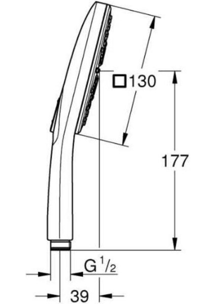 3 Akışlı El Duşu, 13 Cm, Şık Krom Tasarım, Smartactive Teknolojisi fırsatları