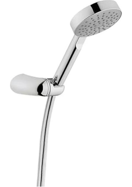 El Duşu Takımı, Krom, Ø100 Mm, Pvc Hortum, Kireç Kırıcı, 150 Cm, Renkli modelleri