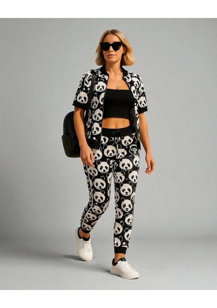 Pamela Panda Desen Eşofman Takım