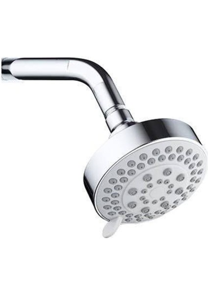 Gümüş Renkli Ankastre Tepe Duş Başlığı, Şık ve Kullanışlı Tasarım