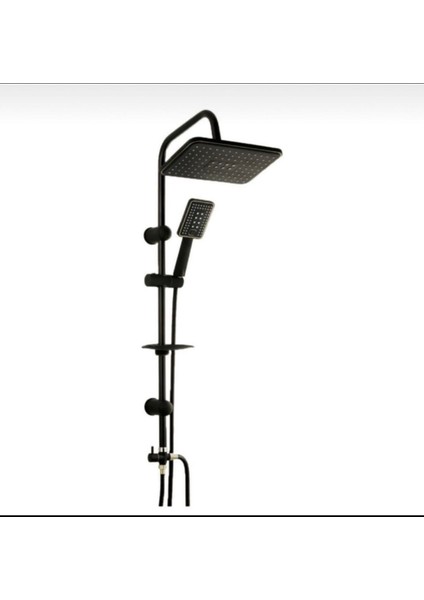 Mat Siyah Duş Seti, Yağmurlama Başlık ve Büyük Modeller