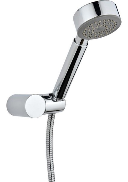 Şık Duş Başlığı Seti, Hortum ve Askı Aparatıyla Kolay Kullanım Sağlar
