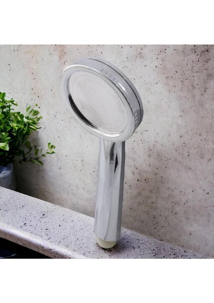 Gri Renkli Yuvarlak Metal Banyo Duş Seti ve Fiskiye, Uzun Hortumlu Tasarım indirimleri