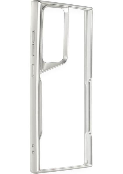 Samsung Galaxy S23 Ultra Kılıf Darbe Önleyici Kenar Renkli Silikon Kapak fiyatları