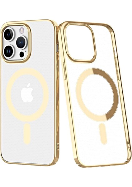 Zengezur Newface Iphone 14 Pro Kılıf Element Magneticsafe Sert Kapak - Gold
