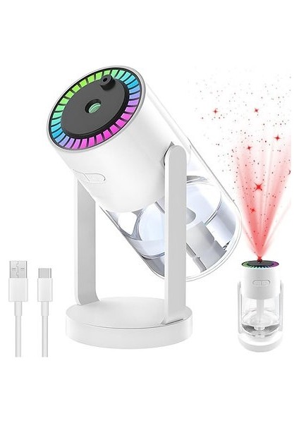 Yıldız Projeksiyon Hava Nemlendirici Buhar Makinesi