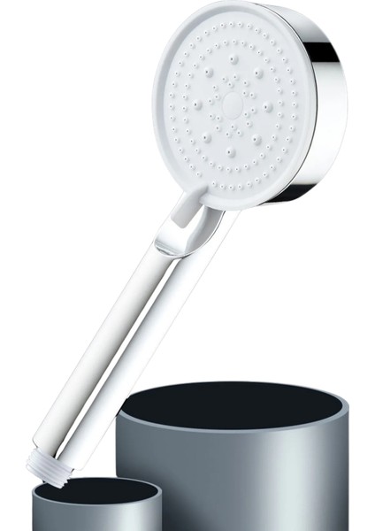 5 Fonksiyonlu Beyaz Duş Başlığı Seti, Hortum, Askı, Mafsal ile Tam Takım fiyatları