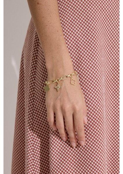 Petalıa Zirkon Taşlı Bileklik Standart