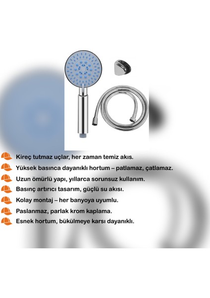 Şık ve Modern Gri Duş Başlığı Seti, Rahat ve Kullanışlı Tasarım Ile. fiyatları