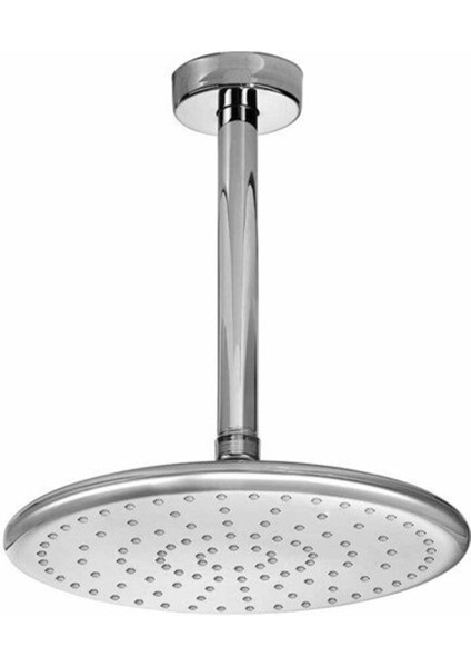Yuvarlak Tavandan Montajlı Duş Başlığı, Şık ve Fonksiyonel Tasarım