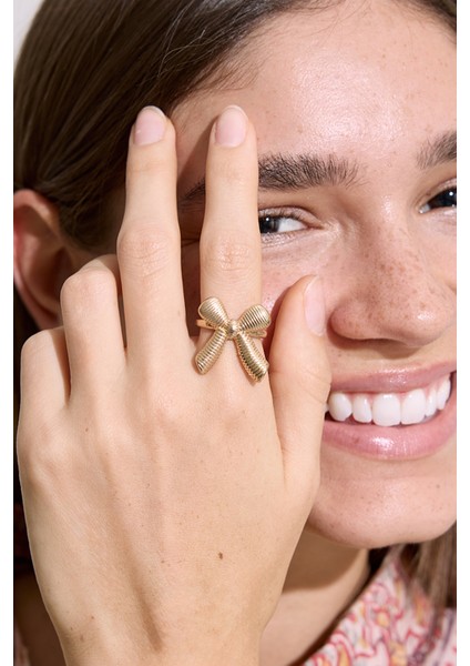 Twıst Fiyonk Tasarım Yüzük Standart