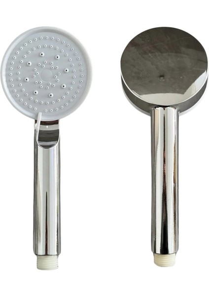 5 Fonksiyonlu Gümüş El Duş Başlığı, Gri, Sağlıklı ve Konforlu Kullanım