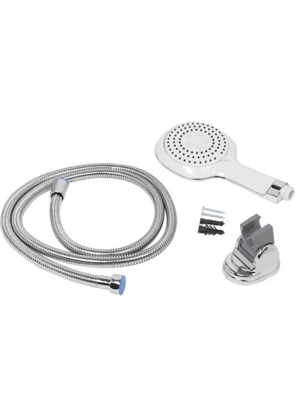 3 Fonksiyonlu Beyaz El Duş Seti, Lux Hortumlu, Kaliteli ve Şık Tasarım