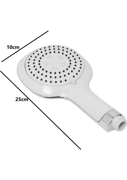 3 Fonksiyonlu Beyaz El Duş Seti, Lux Hortumlu, Kaliteli ve Şık Tasarım modelleri