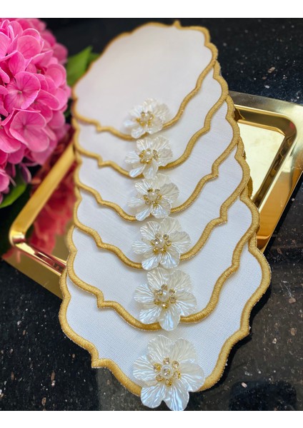 Sunum Peçete,kokteyl Peçete,kahve Yanı Sunum Peçete 6 Adet modelleri