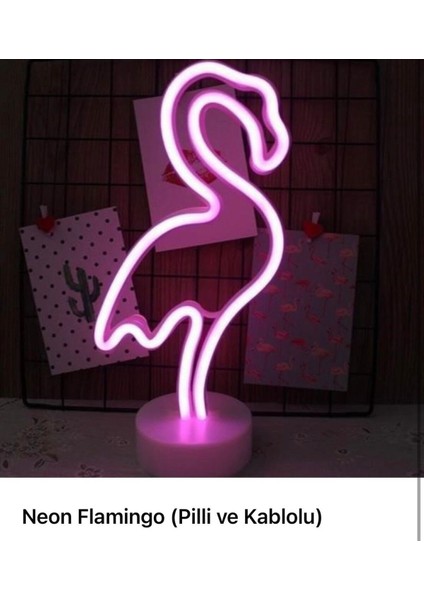 Flamingo Figürlü LED Masa Üstü Hediyelik Aksesuar Dtgo Premium LED Masa Üstü Pembe Flamingo LED modelleri