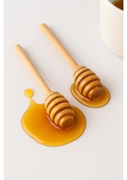 Ahşap Bal Kaşığı Seti 2 Li 16,5 cm modelleri