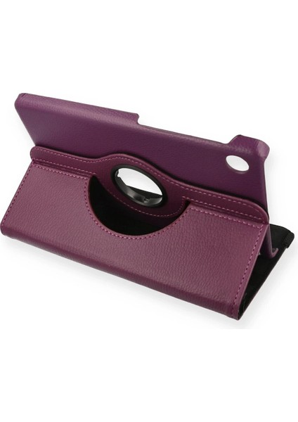 Zengezur Newface Huawei Matepad T8 8 Kılıf 360 Tablet Deri Kılıf - Mürdüm