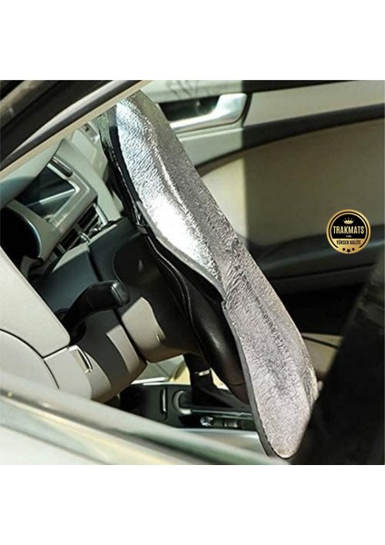 Ford Connect 2023-2024-2025 Araç,direksiyon Güneşliği 50X50 cm Katlanabilir Silinebilir Universal Oto,direksiyon Güneş Koruyucu Kılıf