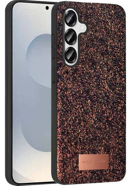 Zengezur Onegif Samsung Galaxy S25 Plus Bright Simli Kapak - Derin Mor