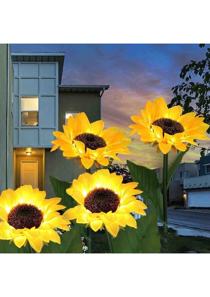 Açık Hava Ayçiçeği Solar Güneş Enerjili Bahçe Lambası & Villa Köşk Yazlık Özel Dekoratif Aydınlatma fırsatları