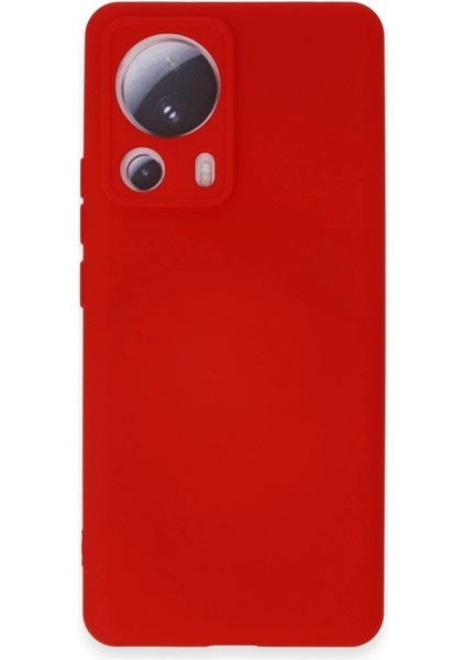 Zengezur Newface Xiaomi Mi 13 Lite Kılıf Nano Içi Kadife Silikon - Kırmızı