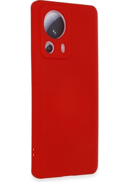 Zengezur Newface Xiaomi Mi 13 Lite Kılıf Nano Içi Kadife Silikon - Kırmızı fiyatları