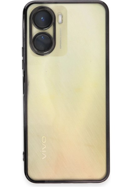 Zengezur Newface Vivo Y16 Kılıf Razer Lensli Silikon - Siyah fiyatları
