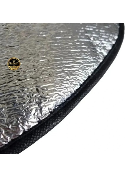 Ford C-Max 2003-2004-2005-2006-2007-2008-2009-2010 Araç,direksiyon Güneşliği 50X50 cm Katlanabilir Silinebilir Universal Oto,direksiyon Güneş Koruyucu Kılıf