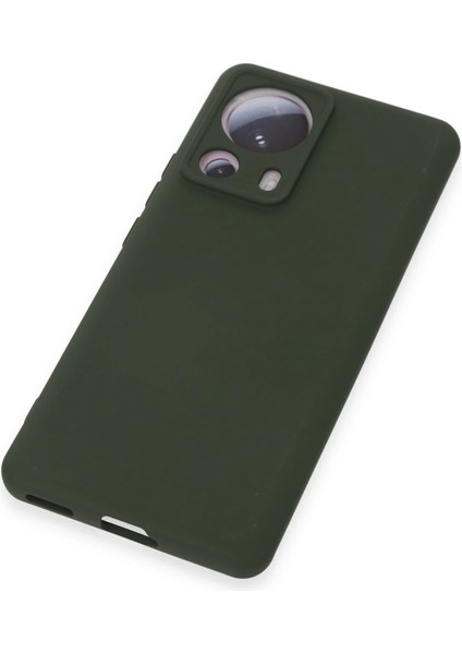 Zengezur Newface Xiaomi Mi 13 Lite Kılıf Nano Içi Kadife Silikon - Koyu Yeşil fırsatları