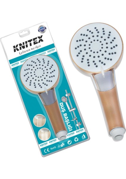 Renkli Çok Fonksiyonlu Duş Başlığı, Şık ve Kullanışlı Tasarım