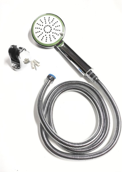 Fonksiyonlu Banyo Duş Başlığı ve Fiskiyesi Seti, Kolay ve Pratik Kullanım