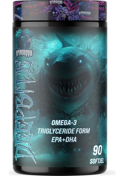 Deepbite - Omega 3 Balık Yağı (Triglyceride Form, EPA & DHA)