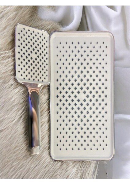 Gri Yağmurlama Duş Seti ve Elciği, Şık ve Konforlu Kullanım