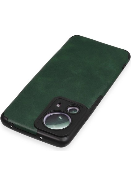 Zengezur Newface Xiaomi Mi 13 Lite Kılıf Loop Deri Silikon - Yeşil modelleri