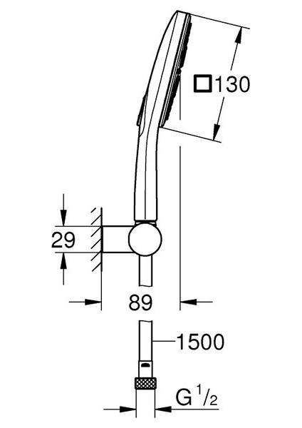 3 Akışlı Modern Duş Seti, Şık ve Kullanışlı Tasarım fiyatları