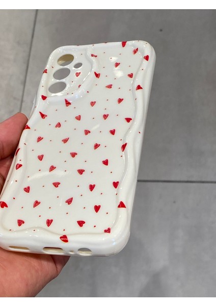 Samsung A54 Uyumlu Darbe Emici Kalp Desenli Sert Silikon Kılıf fiyatları