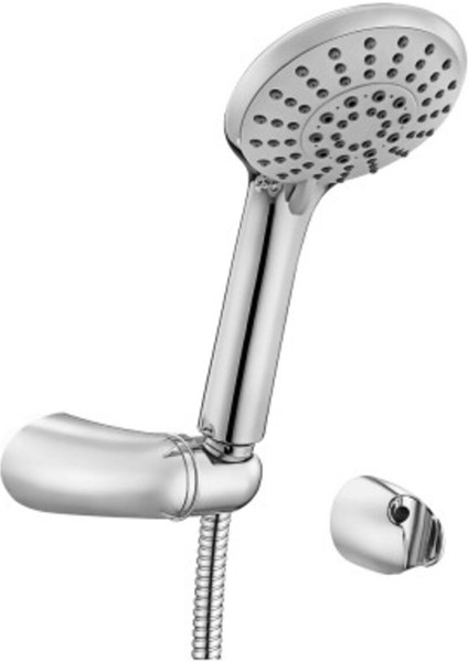 Gri El Duşu Seti, Şık ve Kullanışlı Banyo Aksesuarı