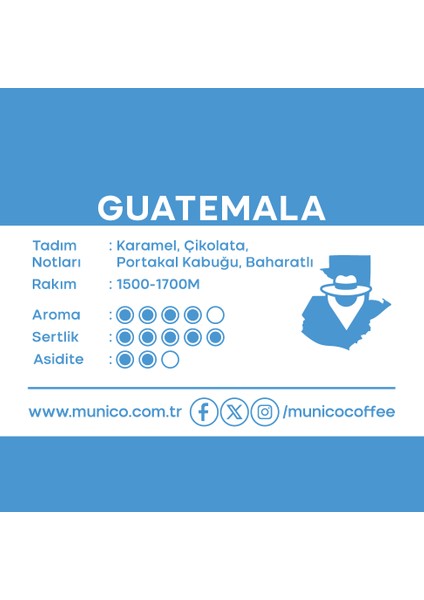 Guatemala Çekirdek Filtre Kahve 250G fiyatları
