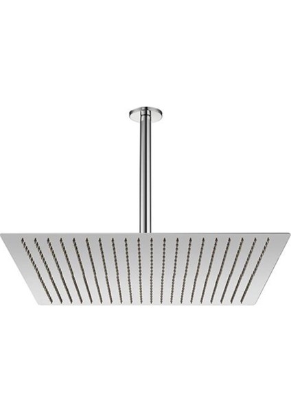 Kare Slim Metal Duş Başlığı 50X50 Cm, Modern ve Şık Tasarım