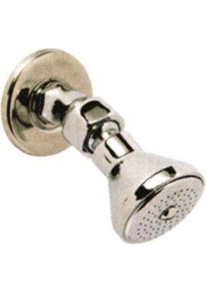 Nostaljik Pirinç Ankastre Duş Başlığı, Şık ve Özel Tasarım