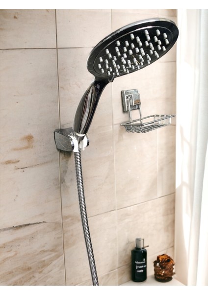 3 Fonksiyonlu Spiral Hortumlu Paslanmaz Duş Seti, Esnek ve Kullanışlı modelleri